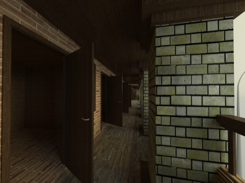 Passenger hotel 3d 3D 模型