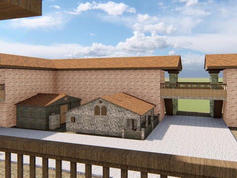 Passenger hotel 3d 3D 模型