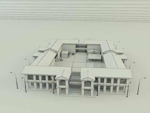 Passenger hotel 3d 3D 模型
