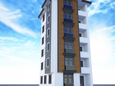 Ornate building 3D Model