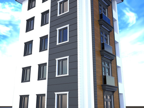 Ornate building 3D Model