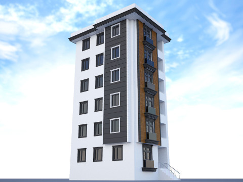 Ornate building 3D Model