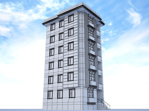 Ornate building 3D Model