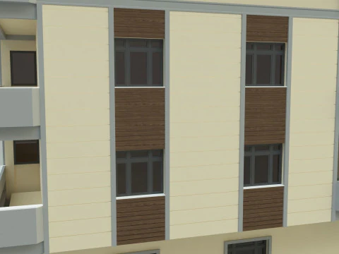 Ornate building 4 3D Model