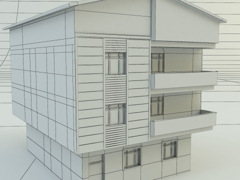 Ornate building 4 3D 模型