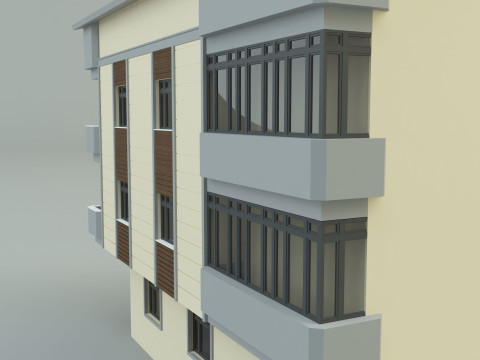 Ornate building 4 3D 模型