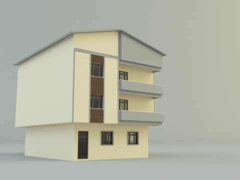 Ornate building 4 3D 模型