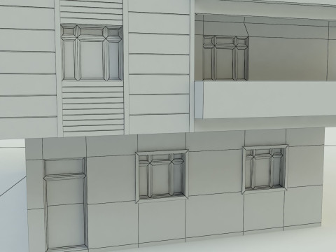 Ornate building 4 3D 模型