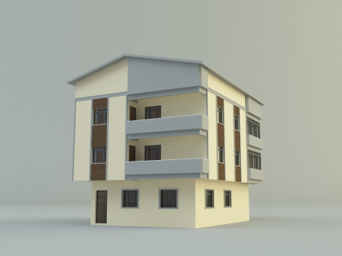 Ornate building 4 3D 模型