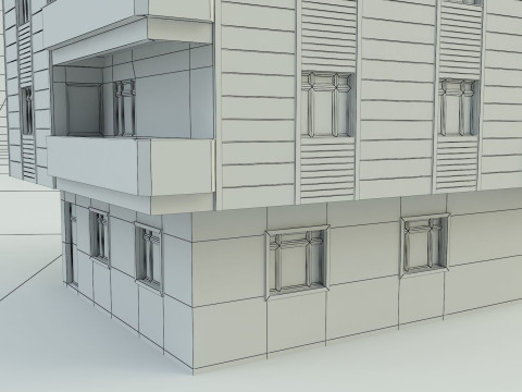 Ornate building 4 3D 模型