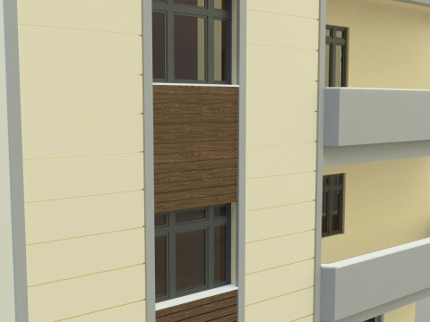 Ornate building 4 3D 模型