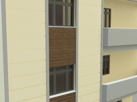 Ornate building 4 3D Model