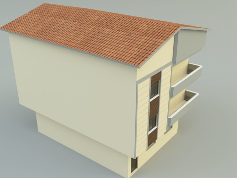 Ornate building 4 3D 模型