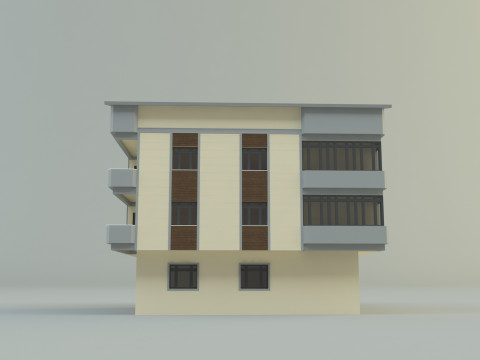 Ornate building 4 3D 模型