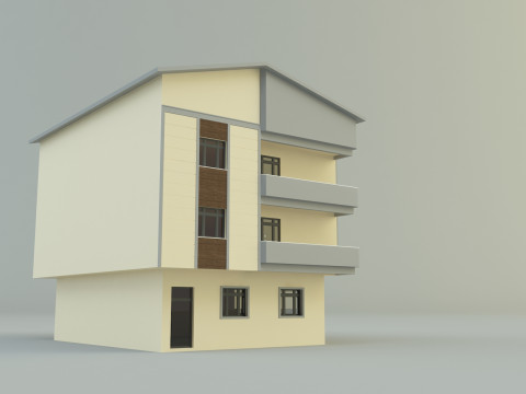 Ornate building 4 3D 模型