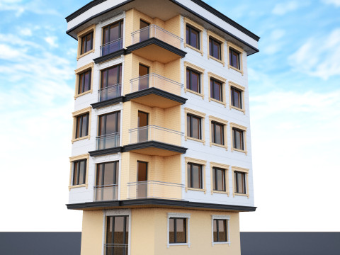 Ornate building 5 3D Model