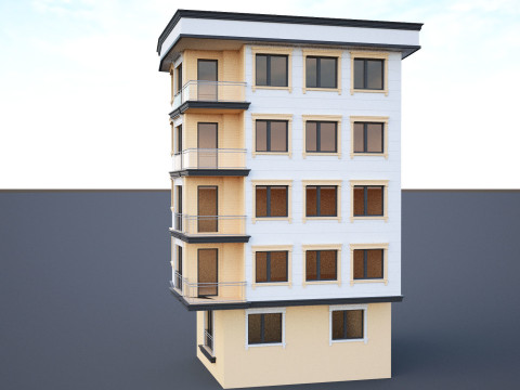 Ornate building 5 3D Модель