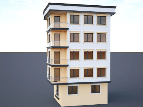 Ornate building 5 3D Model