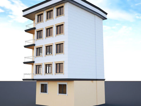 Ornate building 5 3D Model