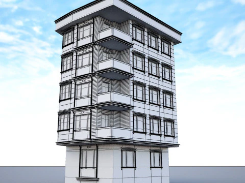 Ornate building 5 3D Model