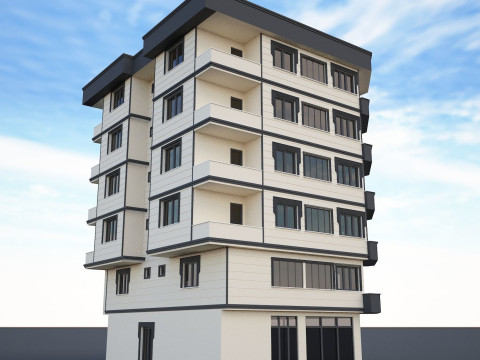 Ornate building 7 Model 3D