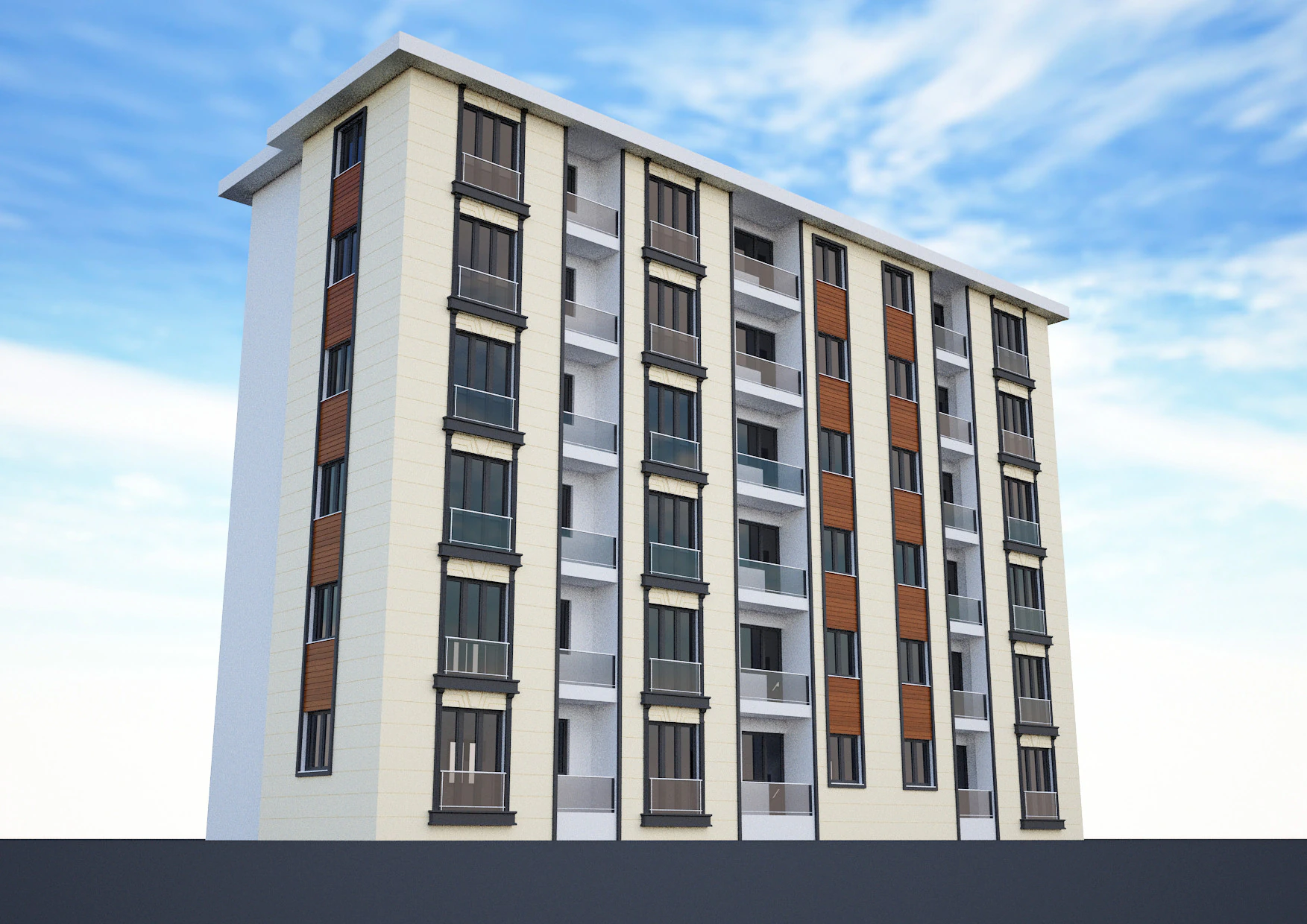 Ornate building 9 3D Model .c4d .max .obj .3ds .fbx .stl .blend 