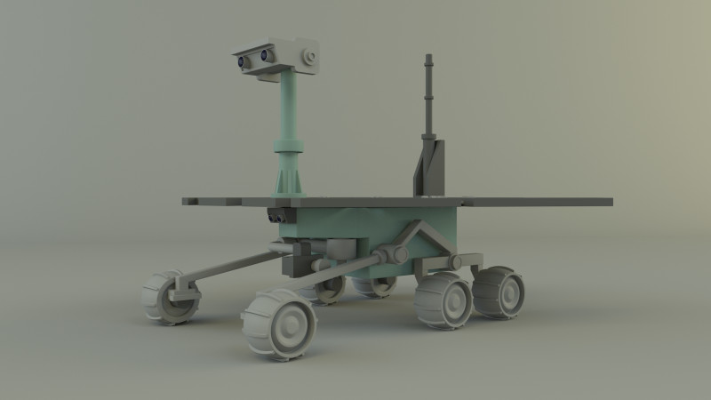 Planetary exploration vehicle Modelo 3D .c4d .max .obj .3ds .fbx .stl .blend