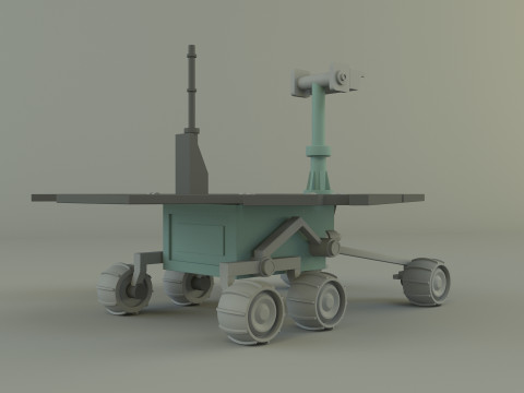 Planetary exploration vehicle Modelo 3D