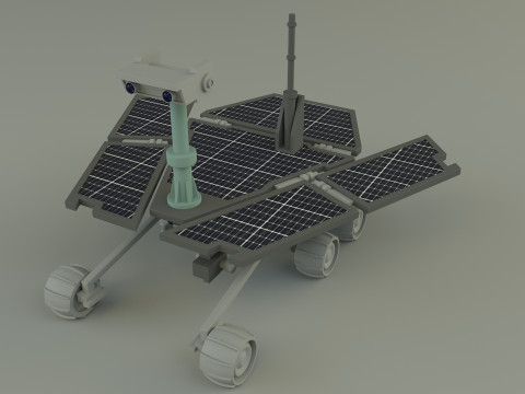 Planetary exploration vehicle Modelo 3D