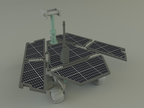 Planetary exploration vehicle Modelo 3D