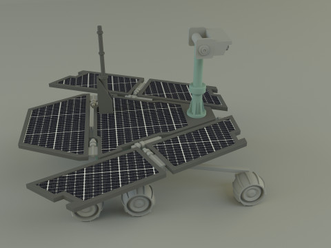 Planetary exploration vehicle Modelo 3D