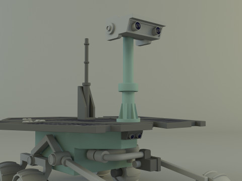Planetary exploration vehicle Modelo 3D