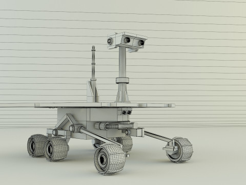 Planetary exploration vehicle Modelo 3D