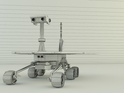 Planetary exploration vehicle Modelo 3D