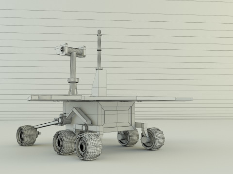 Planetary exploration vehicle Modelo 3D