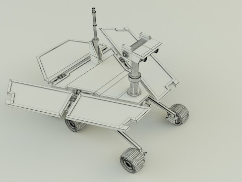 Planetary exploration vehicle Modelo 3D