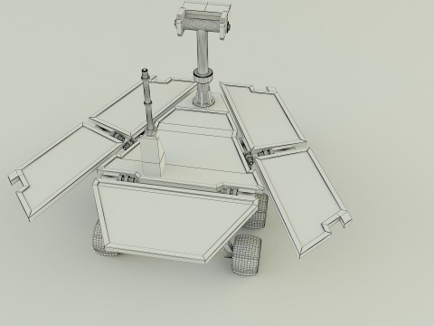 Planetary exploration vehicle Modelo 3D