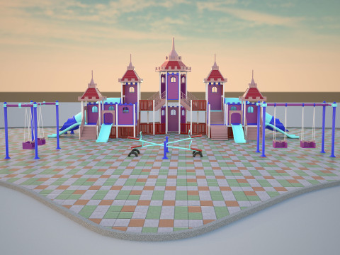 Playground 3Dモデル