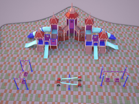 Playground Modello 3D