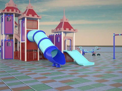Playground 3D Model