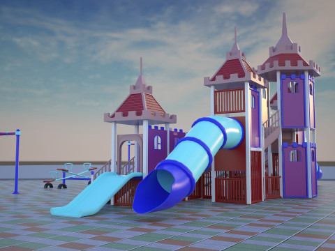 Playground Modello 3D