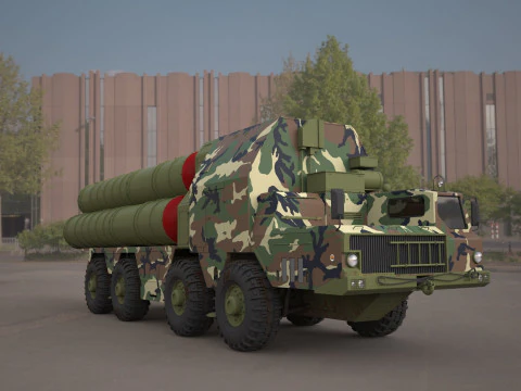 S300 pmu military air defense 3D Model