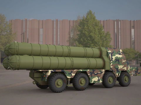 S300 pmu military air defense 3D Model
