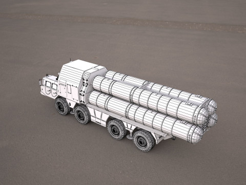 S300 pmu military air defense 3D Model