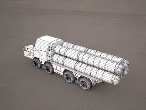 S300 pmu military air defense 3D Model