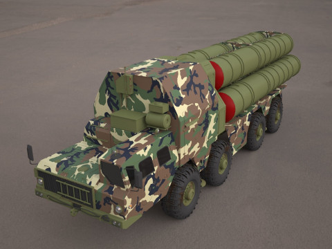 S300 pmu military air defense 3D Model