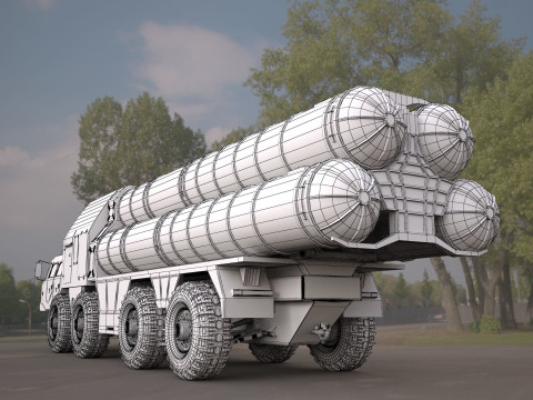 S300 pmu military air defense 3D Model