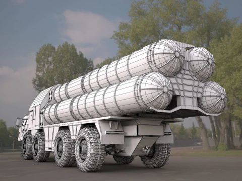 S300 pmu military air defense 3D Model