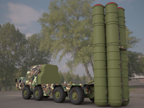 S300 pmu military air defense 3D Model