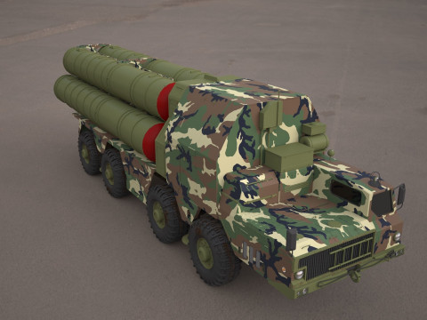S300 pmu military air defense 3D Model